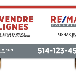Affiches commerciales « grand » / Votre texte